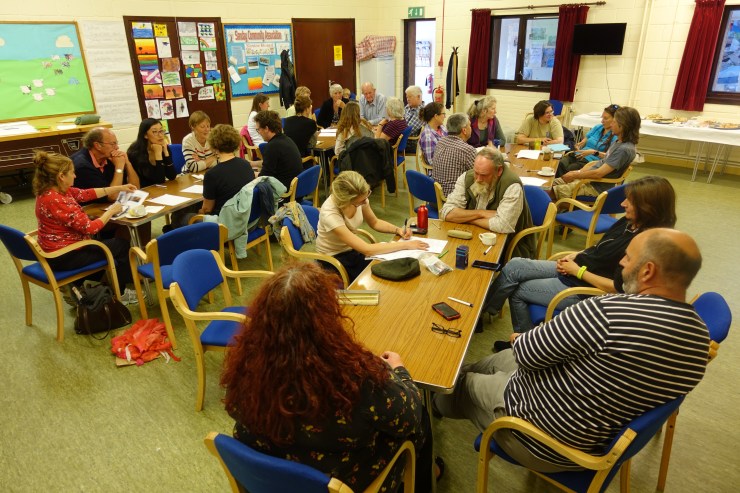 Blog Sanday Comm Mtg DSC07112 Bill